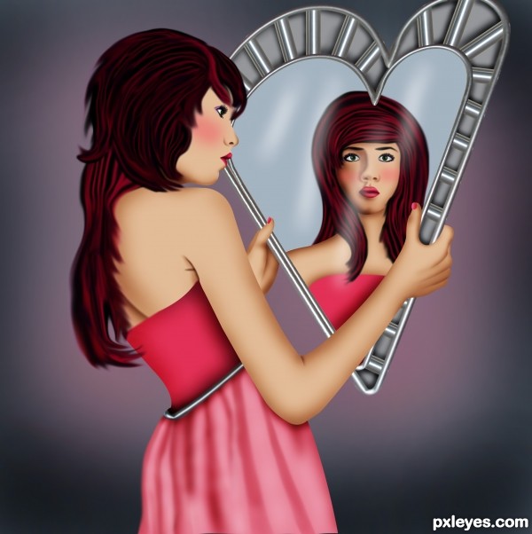 Creation of Mirror, mirror on the wall... : Final Result